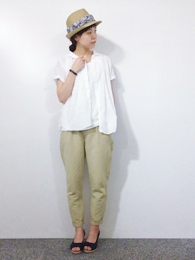 おかださん（レディース・164cm）の夏コーディネート