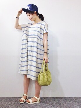 おかださん（レディース・164cm）の夏コーディネート