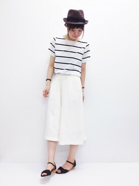 おかださん（レディース・164cm）の夏コーディネート