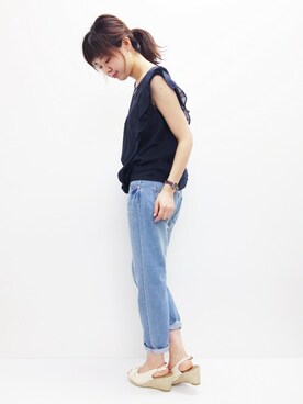 おかださん(レディース・164cm)の夏コーディネート