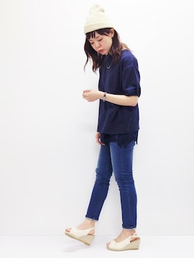 おかださん（レディース・164cm）の夏コーディネート