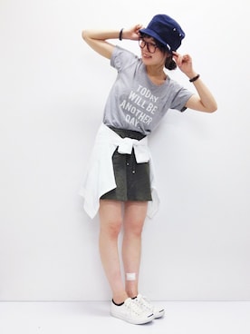 おかださん（レディース・164cm）の夏コーディネート