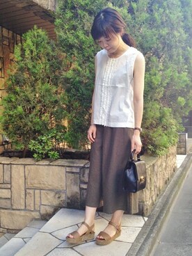 おかださん（レディース・164cm）の夏コーディネート