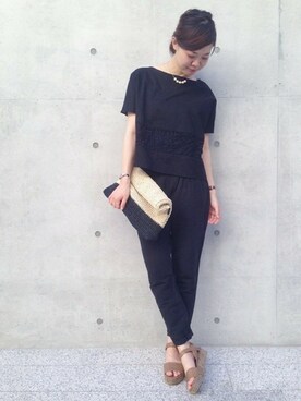 おかださん（レディース・164cm）の夏コーディネート