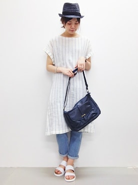 おかださん(レディース・164cm)の夏コーディネート