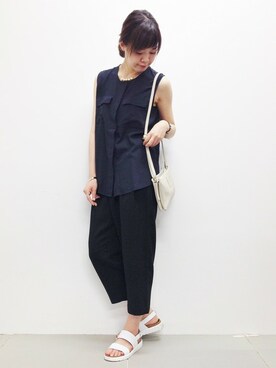 おかださん（レディース・164cm）の夏コーディネート