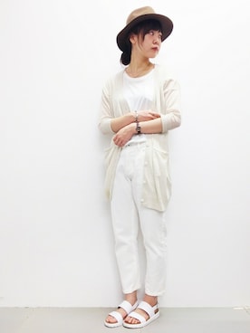 おかださん（レディース・164cm）の夏コーディネート