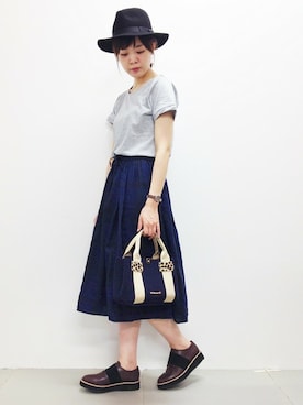 おかださん（レディース・164cm）の夏コーディネート