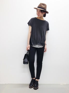 おかださん（レディース・164cm）の夏コーディネート