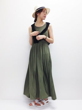 おかださん（レディース・164cm）の夏コーディネート