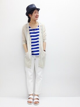 おかださん(レディース・164cm)の夏コーディネート