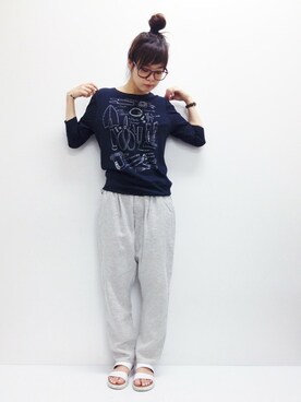 おかださん（レディース・164cm）の夏コーディネート