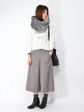 おかださん（レディース・164cm）の秋コーディネート