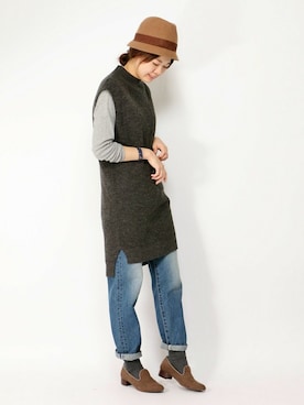 おかださん（レディース・164cm）の秋コーディネート