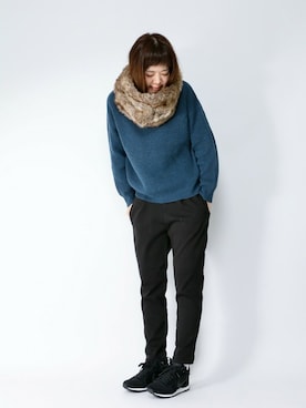 おかださん（レディース・164cm）の冬コーディネート