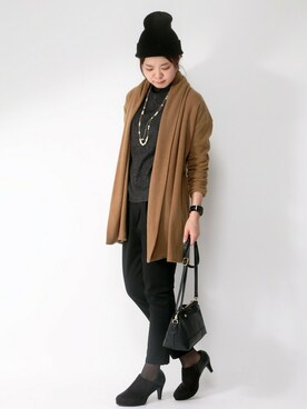 おかださん（レディース・164cm）の冬コーディネート