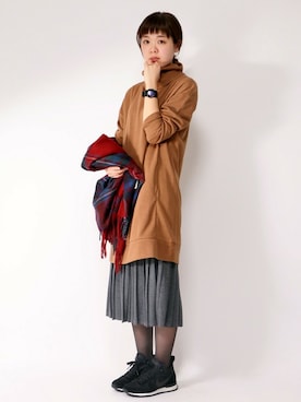 おかださん（レディース・164cm）の冬コーディネート