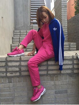 Adidas アディダス のナイロンジャケットを使った人気ファッションコーディネート 地域 韓国 Wear