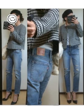 「BEATING HEART（ビーティングハート）のアイテム」を使った、haruharu0907さん（レディース・165cm）の秋コーディネート