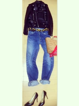 「BEATING HEART（ビーティングハート）のアイテム」を使った、haruharu0907さん（レディース・165cm）の冬コーディネート