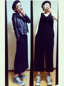 「BEATING HEART（ビーティングハート）のアイテム」を使った、haruharu0907さん（レディース・165cm）の冬コーディネート