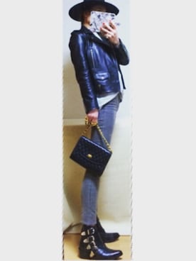 「BEATING HEART（ビーティングハート）のアイテム」を使った、haruharu0907さん（レディース・165cm）の冬コーディネート