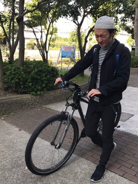 「BEAMS PLUS（ビームスプラス）のアイテム（ブルゾン）」を使った、92さん（メンズ・174cm）の秋コーディネート