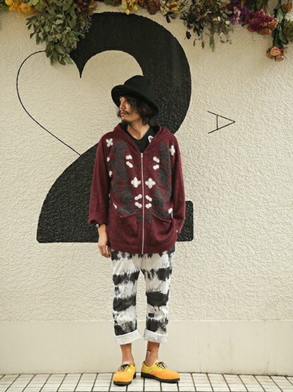 nonakaさんの「2015春夏商品　cactus aloha hooded knit parka			（AlexanderLeeChang）」を使ったコーディネート