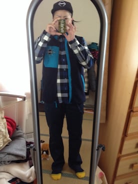 「F.C.R.B.（エフシーアールビー）のアイテム（その他アウター）」を使った、オクシンさん（メンズ・170cm）の春コーディネート