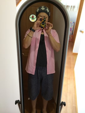 「GENERAL RESEARCH（ジェネラルリサーチ）のアイテム（パンツ）」を使った、オクシンさん（メンズ・170cm）の夏コーディネート