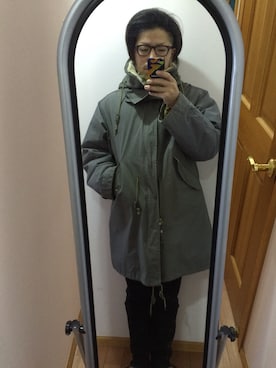 「uniform experiment」｜「アイテム（腕時計）」を使った、オクシンさん（メンズ・170cm）の冬コーディネート