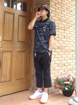 「ルナフォース」｜オクシンさん（メンズ・170cm）の夏コーディネート