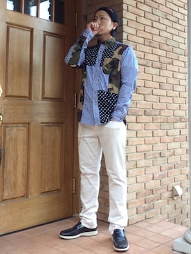 「SOPHNET.（ソフネット）のアイテム（ウォレットチェーン）」を使った、オクシンさん（メンズ・170cm）の秋コーディネート