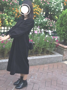 「ehka sopo（エヘカソポ）のアイテム（アクセサリー）」を使った、ｍ ａ ｈ ｏさん（レディース・153cm）の秋コーディネート