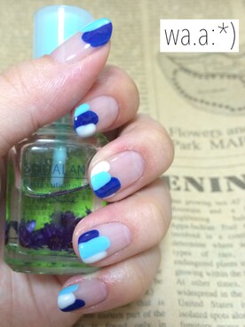 「アイテム（ハンドケア/ハンドクリーム、ブルー系）」を使った、wa.a:*)さん（レディース・152cm）の夏コーディネート