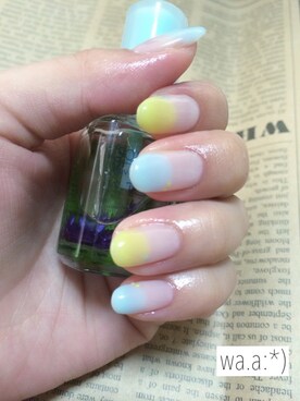 「アイテム（ハンドケア/ハンドクリーム、イエロー系）」を使った、wa.a:*)さん（レディース・152cm）の夏コーディネート