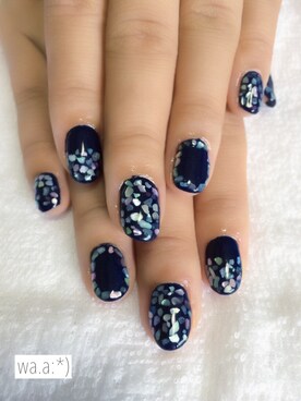 「アイテム（ハンドケア/ハンドクリーム、ブルー系）」を使った、wa.a:*)さん（レディース・152cm）の夏コーディネート