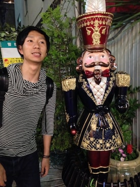 「CABANE de ZUCCa（カバンドズッカ）のアイテム（バッグ）」を使った、kerupmanさん（メンズ・170cm）の秋コーディネート
