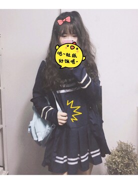 卢皙安さんのコーディネート