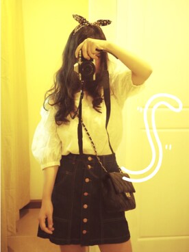 卢皙安さんのコーディネート