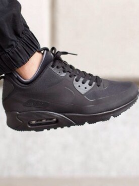 「NIKE（ナイキ）のアイテム（スニーカー、ブラック系）」を使った、ビントロさん（メンズ・176cm）の秋コーディネート