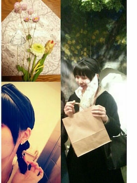 「Vlas Blomme（ヴラスブラム）のアイテム」を使った、あおいさん（レディース・159cm）の春コーディネート