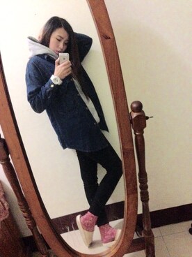 「新竹」｜Dream👻さん（レディース・169cm）の春コーディネート