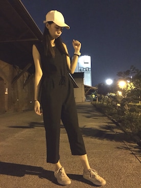 「OVERKILL inc.（オーバーキル）のアイテム（キャップ）」を使った、Dream👻さん（レディース・169cm）の夏コーディネート