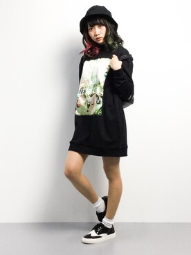 椎名成美さん（レディース・160cm）の冬コーディネート