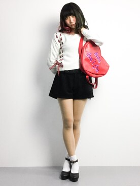 椎名成美さん（レディース・160cm）の冬コーディネート