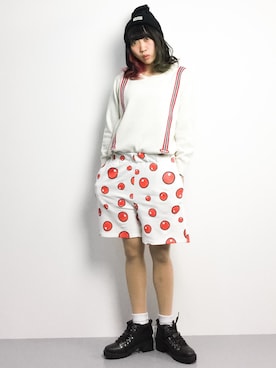 椎名成美さん（レディース・160cm）の冬コーディネート