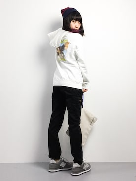 椎名成美さん（レディース・160cm）の冬コーディネート