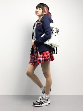 椎名成美さん(レディース・160cm)の冬コーディネート