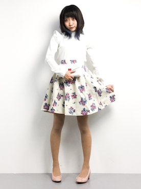 椎名成美さん（レディース・160cm）の冬コーディネート